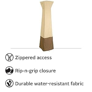 Classic Accessories Veranda Water-Resistant 21 Inch Pyramid Torch Patio Heater Cover