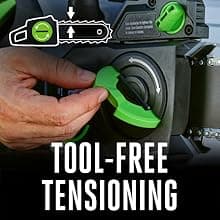 EGO POWER+ Chain Saw, 16” Battery Powered Chainsaw, Electric Cordless, Includes 56V 4.0Ah Battery and Charger – CS1613