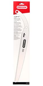 Oregon 13" Curved Premium Japanese High-Carbon Steel Hand Saw, Rust Proof Forestry/Pruning/Cutting Tool, Curved Blade with Scabbard Safety Sheath (600136)