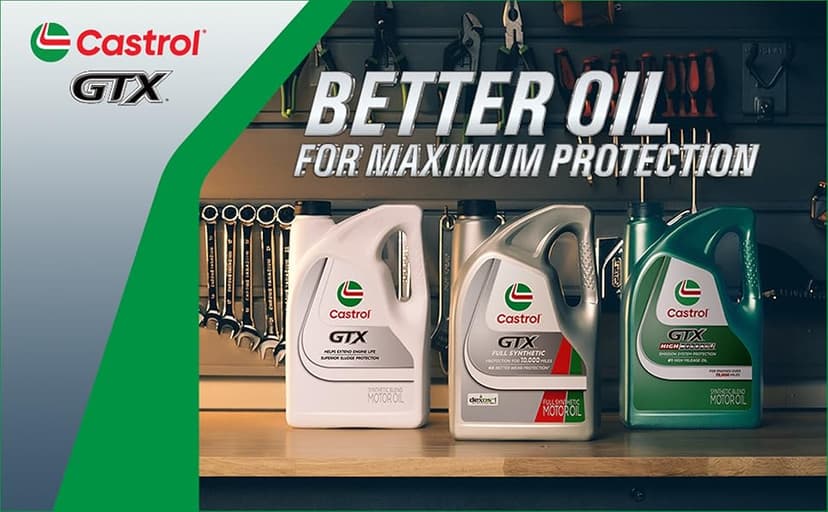Castrol GTX 10W-30 Conventional Motor Oil, 5 Quarts