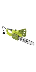 Sun Joe SWJ599E 14-inch 9-Amp Tree Limb Master Electric Handheld Chainsaw with Low-Kickback