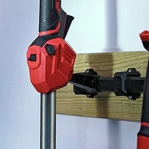 Skil LT4823B-10 PWR CORE 20 Brushless 20V 13'' String Trimmer Kit, Includes 4.0Ah Battery and Charger, Red