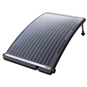 GAME 4721-BB SolarPRO Curve Solar Pool Heater, Made for Intex & Bestway Above-Ground and Inground Pools, Includes Intex Adapters, 2 Hoses & Clamps
