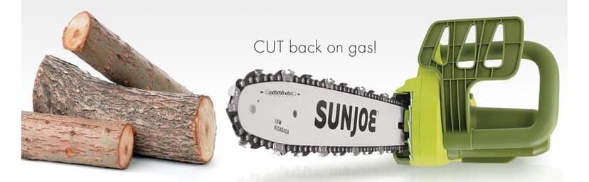 Sun Joe SWJ599E 14-inch 9-Amp Tree Limb Master Electric Handheld Chainsaw with Low-Kickback