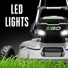 EGO POWER+ Electric Lawn Mower, Self-Propelled Cordless, Includes (2) 56V 4.0Ah Batteries and Rapid Charger - LM2102SP-A