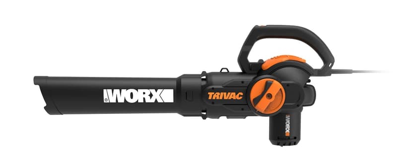 WORX 12 Amp Trivac 3-in-1 Electric Leaf Blower/Mulcher/Yard Vacuum - WG512