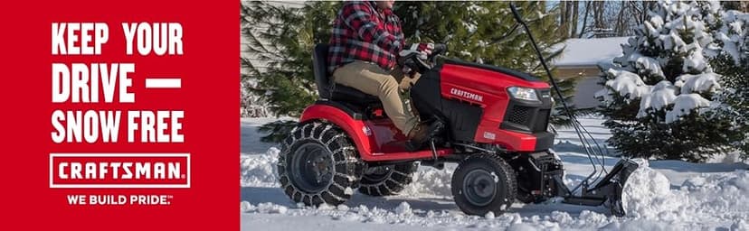 Craftsman CMXGZBF7124441 42-Inch Snow Blade Snowblade, Black