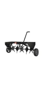 Agri-Fab 45-0299 48" Tow Behind Lawn Plug Aerator with Universal Hitch; Designed to Pull Behind Lawn & Garden Tractors
