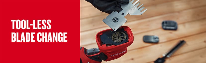 CRAFTSMAN V20 Cordless Handheld Grass Trimmer and Mini Hedge Trimmer Kit (CMCSS800C1)