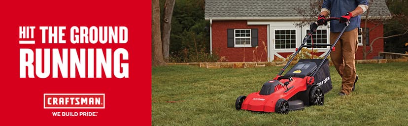 CRAFTSMAN Electric Lawn Mower, 20-Inch, Corded, 13-Ah (CMEMW213), Red