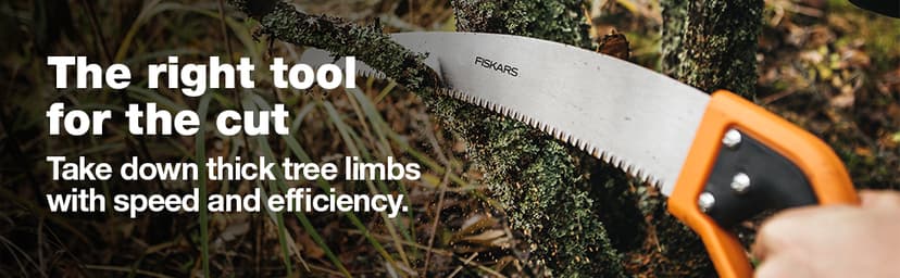 Fiskars 15 Inch Pruning Saw with Handle