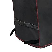 Dyna-Glo DG1382CSC Vertical Offset Charcoal Smoker Grill Cover, Fits Size Up to: 45.5in W x 18.5in D x 48.9in H, Black