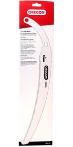 Oregon 13" Curved Premium Japanese High-Carbon Steel Hand Saw, Rust Proof Forestry/Pruning/Cutting Tool, Curved Blade with Scabbard Safety Sheath (600136)