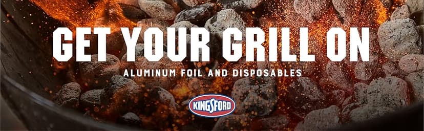 Kingsford Disposable Drip Bucket Liners, 10 Count | Aluminum Drip Bucket Liners, Disposable Bucket Liners for BBQ and Grill Grease Bucket Liners for Grilling | Easy Cleanup from Kingsford Grilling