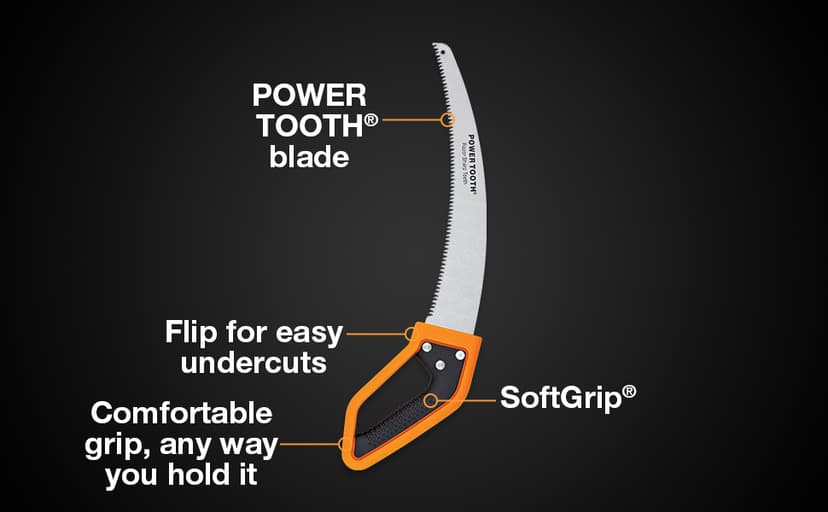 Fiskars 15 Inch Pruning Saw with Handle