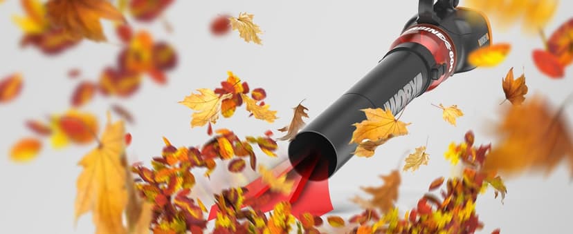 WORX WG520 12 Amp Turbine 600 Electric Leaf Blower
