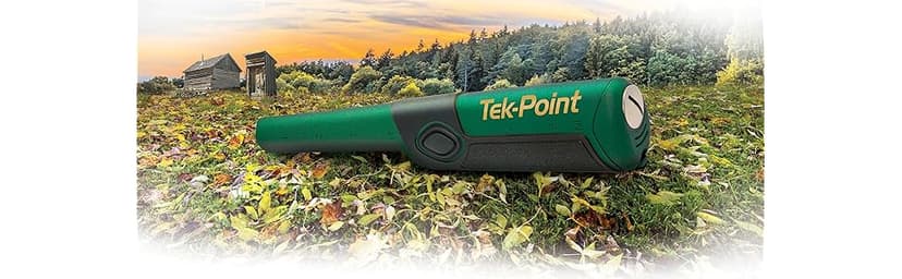 Teknetics TEK-Point Waterproof Metal Detector Pinpointer Probe, Green, High Precision for Target Location, Durable, Vibration & Audio Alerts, Ideal for Coin and Relic Hunting