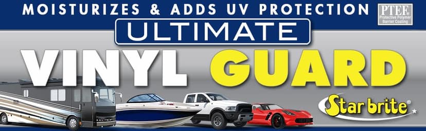 STAR BRITE Ultimate Vinyl Clean Spray - Multi-Surface Cleaner for Auto, RV, Home & Boat Upholstery - Vinyl, Rubber, Leather, Plastic + Interior & Exterior Trim - 32 OZ (096232)