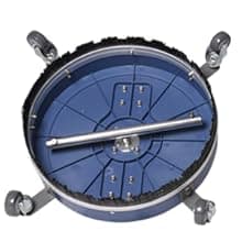 Pressure Washer Surface Cleaner 20'', 4500PSI Power Washer Surface Cleaner Attachment with Wheels, Pressure Washer Accessory for Driveway Sidewalk Curb Deck Patio Cleaning, 3/8'' Quick-Connect