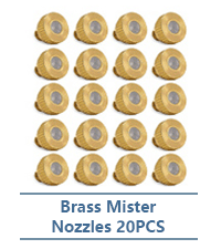 Misters for Outside Patio, Outdoor Water Misting Cooling System 50FT|15M. Backyard Mist Kit for Garden Greenhouse Fan Deck Umbrella Canopy Pool Porch Trampoline Sprinkler Park BBQ Party Accessories.