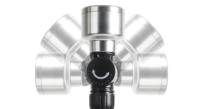 STYDDI Soft Rain Watering Wand with Pivoting Head and Thumb Control, 18" Gentle Classic Rain Wand with 1008Holes Stainless Head, Perfect for Hanging Baskets, Planters, Greenhouses and Seedbed