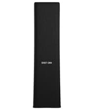 EAST OAK Pyramid Patio Heater, 48,000 BTU Outdoor Patio Heater All Stainless Steel, Quartz Glass Tube Propane Heater, Triple Protection System, With Wheels, Outdoor Heater for Commercial & Residential