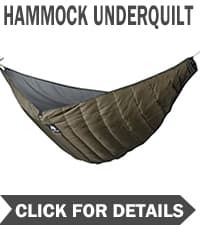AYAMAYA Single & Double Hammock Underquilt Full Length Big Size Under Quilts for Hammocks, Camping Backpacking Essential, Winter Cold Weather Warm UQ Blanket Bottom Insulation
