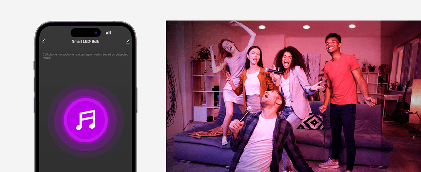 Smart Light Bulbs 75W Equivalent, 1100LM 12W RGBCW BR30 E26 Recessed Flood Light Bulb Compatible with Alexa/Google Assistant/Smart Life, No Hub Required, 2.4G WiFi, ETL Listed, 4PCS