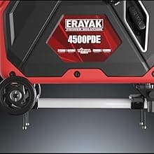 Erayak Wheel Kit For Portable Generators with Extending Telescopic Handle, Never-Flat Tires, Portable Generators Accessories