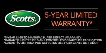 Scotts Outdoor Power Tools 304-14S 14-Inch 5-Blade Push Reel Lawn Mower, Green