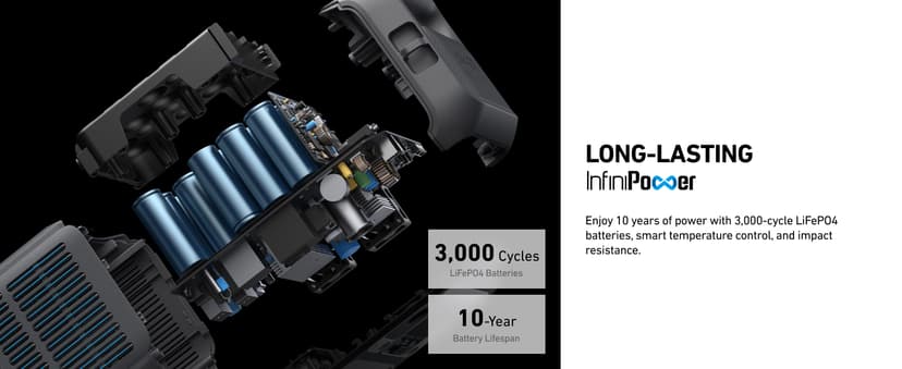 Anker SOLIX C300 Portable Power Station, Outdoor 288Wh LiFePO4 Battery, 300W (600W Surge) Solar Generator, 140W Two-Way Fast Charging, for Camping, Traveling, and Emergencies (Solar Panel Optional)