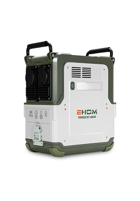 EHOM Portable Power Station 350W (Peak 700W), EP350 299Wh Solar Generator with 120V Pure Sine Wave AC/USB/Car Outlets, Backup Lithium Battery Generator for CPAP Outdoor RV Camping Emergency Blackout