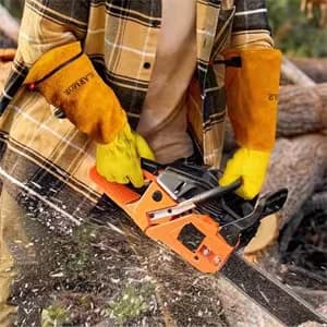 Long Gardening-Gloves Women/Men-Thorn proof Rose Pruning Heavy Duty Gauntlet-L