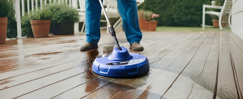 14” Electric Pressure Washer Surface Cleaner Attachment, 2500 PSI Universal Power Washer Accessories for Driveway Sidewalk Deck Patio Concrete Cleaning, 1/4" Quick-Connect, Dual Rotary Nozzles