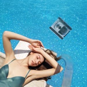 Cordless Pool Vacuum for Inground Pools, Automatic Robotic Pool Cleaner with Wall and Waterline Cleaning, Gray