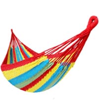 INNO STAGE Double Hammock - 2 Persons Portable Hanging Camping Bed, Blue, 118.3"L x 63"W, 350Lbs Capacity, Polyester, Supports Up to 350 lbs