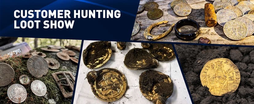 14'' Metal Detectors for Adults, Waterproof Double-D Search Coil, Professional Metal Detector with Pinpoint Mode, 13 inch Detection Depth, 4 Modes