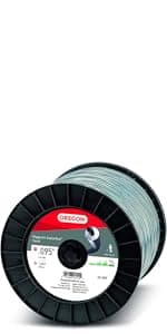 Oregon 21-380 Gatorline 1-Pound Round String Trimmer Line, .080-inches x 413-feet – Fits Most Weed Whacker Types