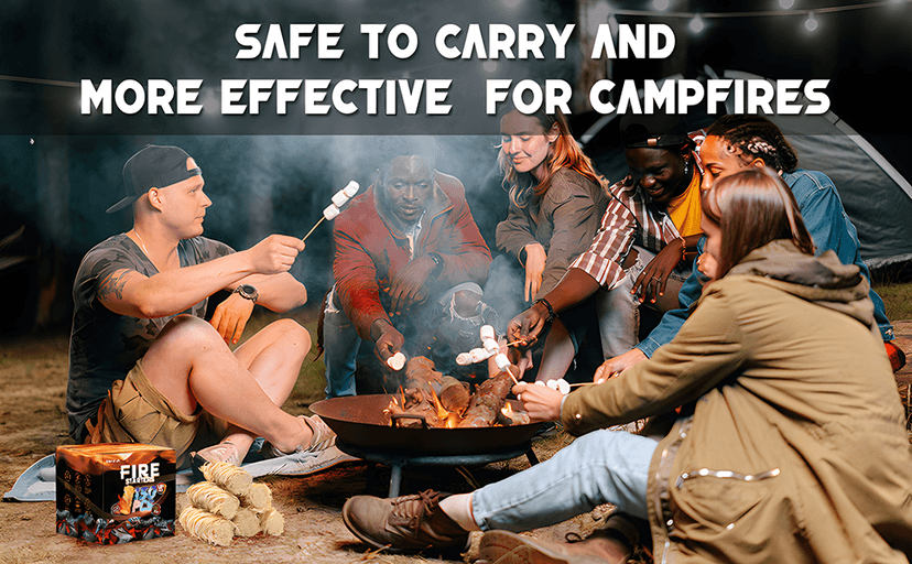 Shwuevei 65 pcs Fire Starter - Natural Fire Starters for Fireplace, Pellet Stove & Wood, Fire Pit, Smoker, BBQ, Chimney, Pizza Oven - Fire Starters for Grill, Charcoal Starter