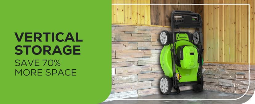 Greenworks 40V 21" Brushless Cordless (Smart Pace / Self-Propelled) Lawn Mower (75+ Compatible Tools), (2) 4.0Ah Batteries and Charger Included