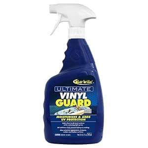 STAR BRITE Ultimate Vinyl Clean Spray - Multi-Surface Cleaner for Auto, RV, Home & Boat Upholstery - Vinyl, Rubber, Leather, Plastic + Interior & Exterior Trim - 32 OZ (096232)