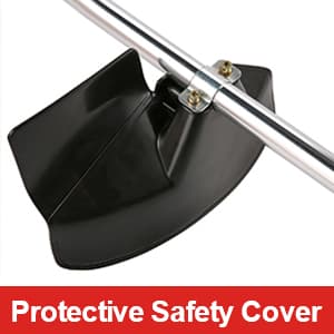 COOCHEER Weed Wacker 58cc, 4 in 1 Cordless Weed Eater Gas Powered, 2-Cycle String Trimmers Gas Brush Cutter Straight Shaft Gas Grass Trimmer for Lawn and Garden Care Trimming, Red