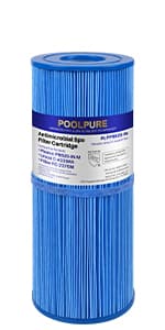 POOLPURE PLFPRB25-IN Hot Tub Filter Replace Unicel C-4326, Guardian 413-106, Filbur FC-2375, FC-2370, 3005845, 17-2327, 100586, 33521, 25392, 817-2500, 5X13 Drop in Spa Filter 2 Pack