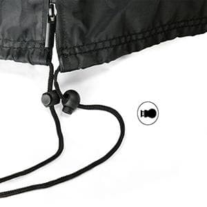 Patio Heater Cover, Outdoor Standing Square Heater Covers with Zipper Waterproof Windproof Thicker Oxford (Black, 87" H x 21" W x 24" D Inch)