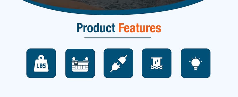 Lifesmart 5-Person Hot Tub, Portable Outdoor Spa w/LED, Waterfall, Cover & Ozonator, Sand