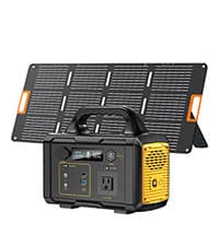 Solar Generator 1024Wh Portable Power Station with Solar Panel Included, LiFePO4 (LFP) Battery, with 120V AC Outlet for RV Camping Outdoor Home Emergency Backup, Fast Charging
