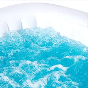 Edostory Hot Tub Inflatable Portable Oval Spa 2 Person Hot Tub with 90 Bubble Jets, Cover, Filter Cartridges, Pump, Black