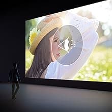 AAXA M8 UST Ultra Short Throw 4K Laser Projector 1100 LD Lumens, BT 5.4, WiFi 6, USBC Mirroring, 2xHDMI, Optical Audio, Efocus, Auto Keystone, Smart Technology