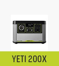 Goal Zero Yeti Portable Power Station - Yeti 6000X w/ 6,071 Watt Hours Battery Capacity, USB Ports, AC Inverter & 2 Ranger 300 Briefcase Solar Panels - Rechargeable Generator for Home, RVs, Work Sites