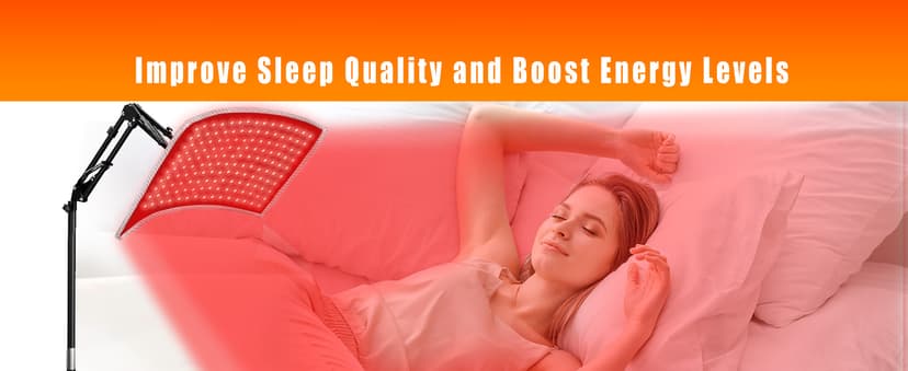 3-in-1 Red Light Therapy for Face and Body, 36W Red Light Therapy Lamp with Stand and Timer, Red Light Therapy Belt with 660nm & Infrared 850nm, for Pain Relief, Improve Sleep, Skin Health